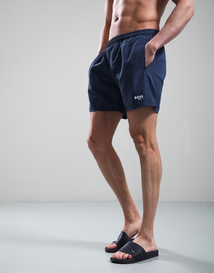 BOSS Swordfish Swim Shorts Navy