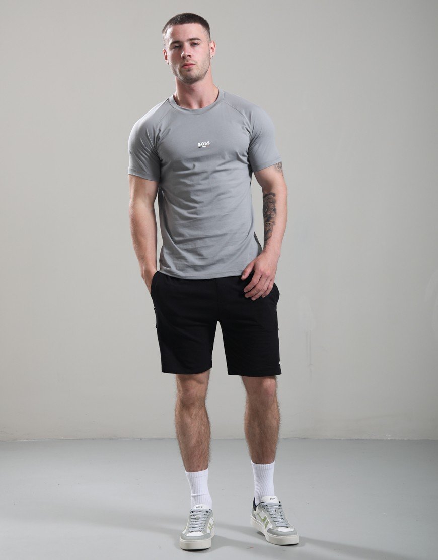 BOSS RN Slim T-Shirt Open Grey