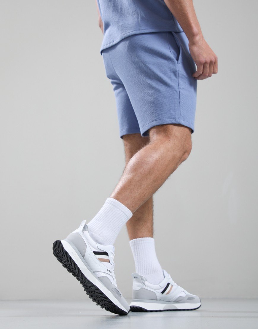 BOSS Waffle Shorts Light/Pastel Blue