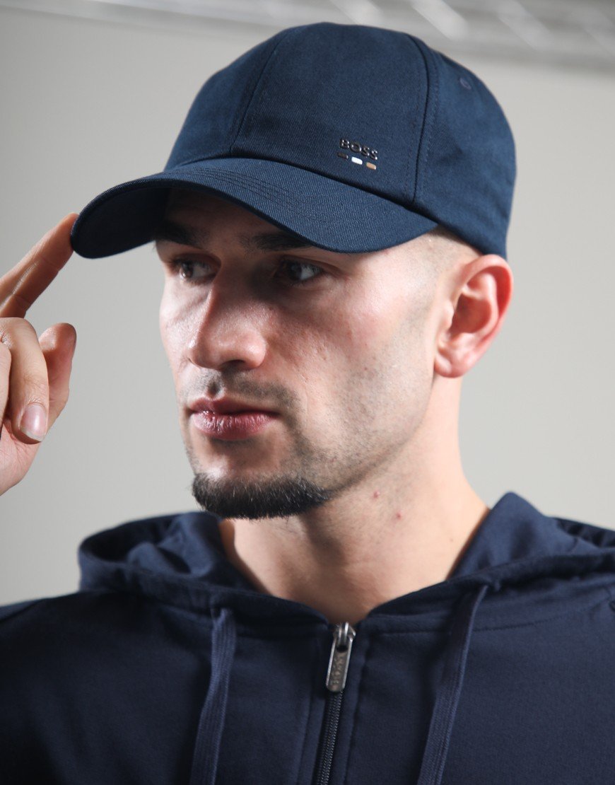 BOSS Zed Icon Cap Dark Blue