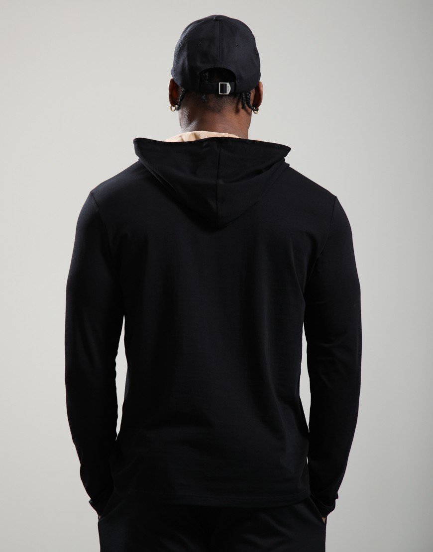 BOSS Mix And Match Hooded T-Shirt Black