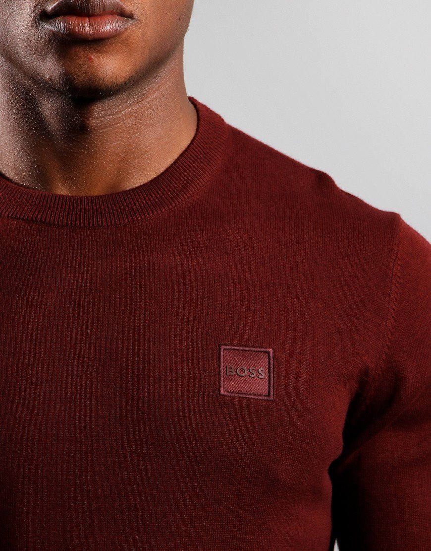 BOSS Kanovano Knit Dark Red