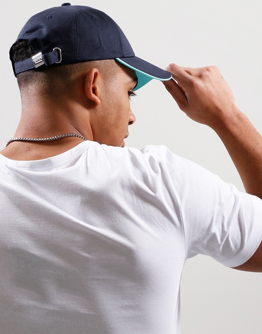 BOSS Bold Curved Logo Cap Dark Blue