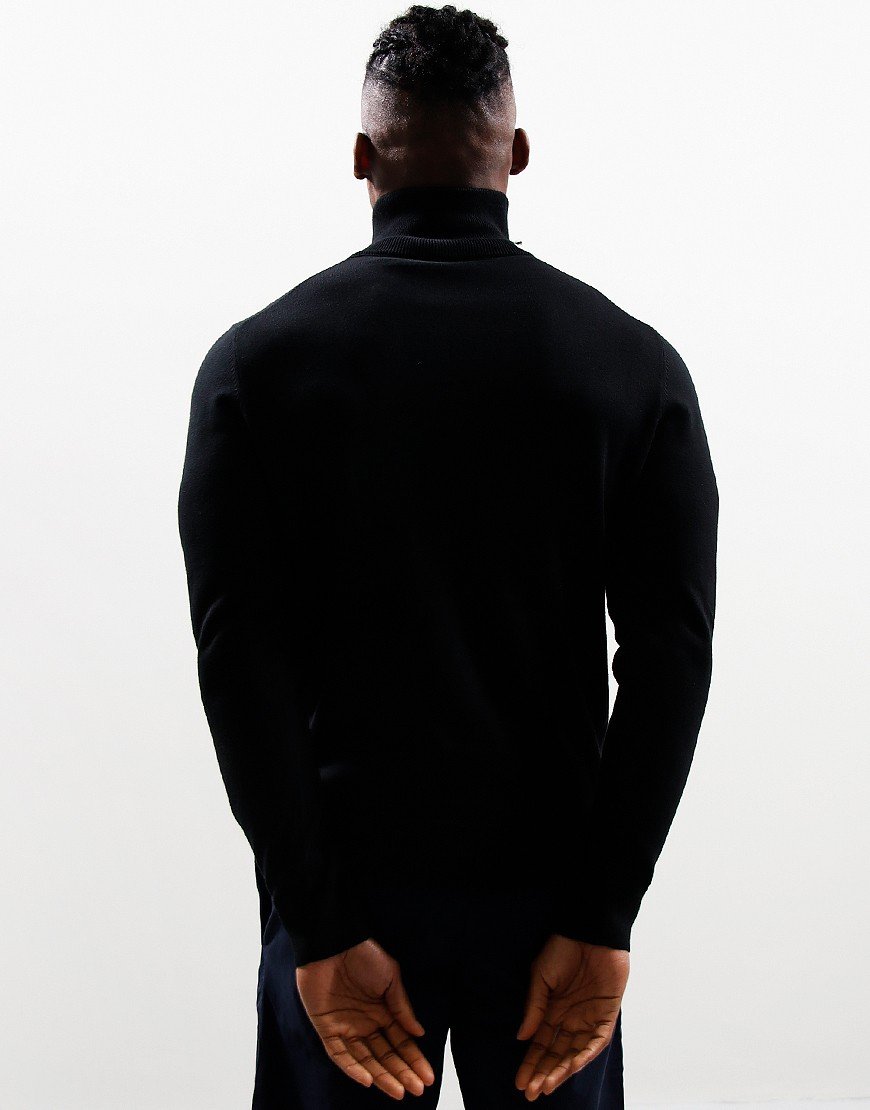 BOSS Boss Kanobix Quarter Zip Jumper in Gray for Men