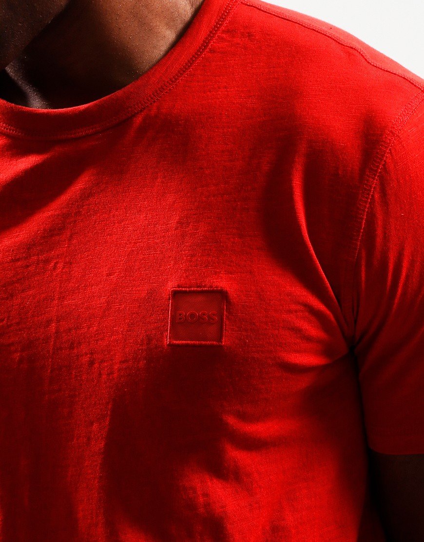 HUGO BOSS Tegood T-Shirt Light Green With Chest Logo - Size L - 50478771