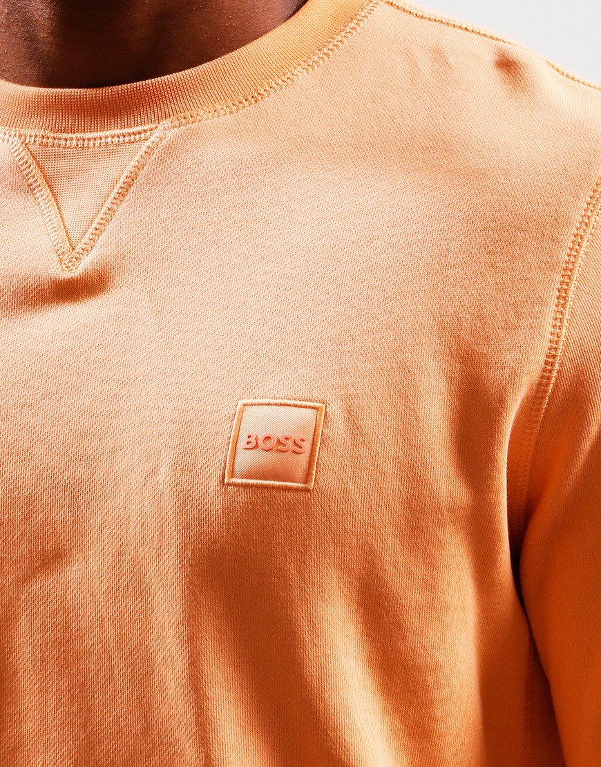 BOSS Westart Crew Sweat Light Pastel Orange