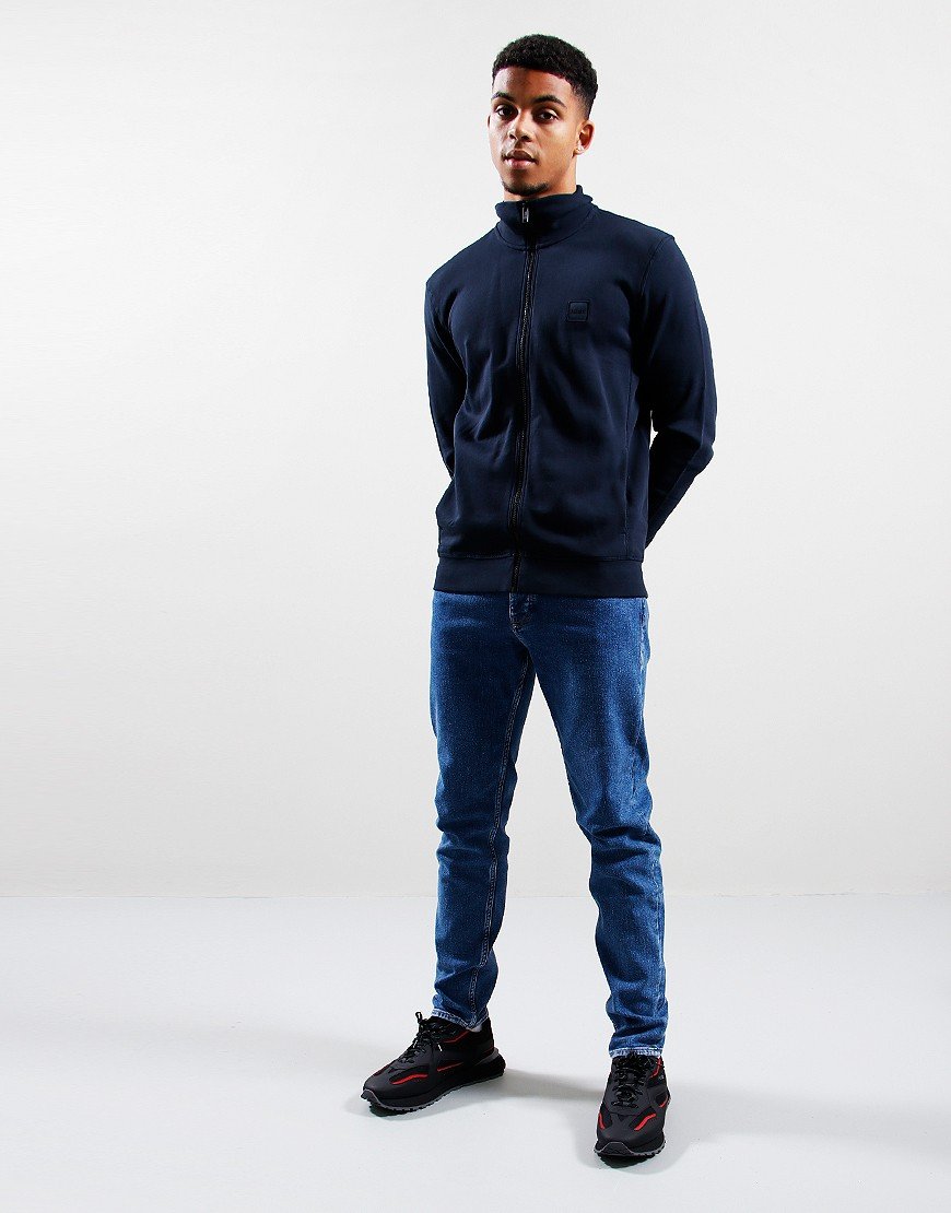 BOSS Zestart  Zip Sweat Dark Blue