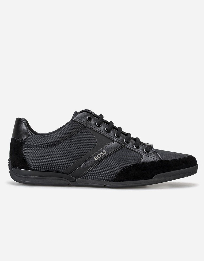 BOSS Saturn_Lowp_mx_N Trainers Black