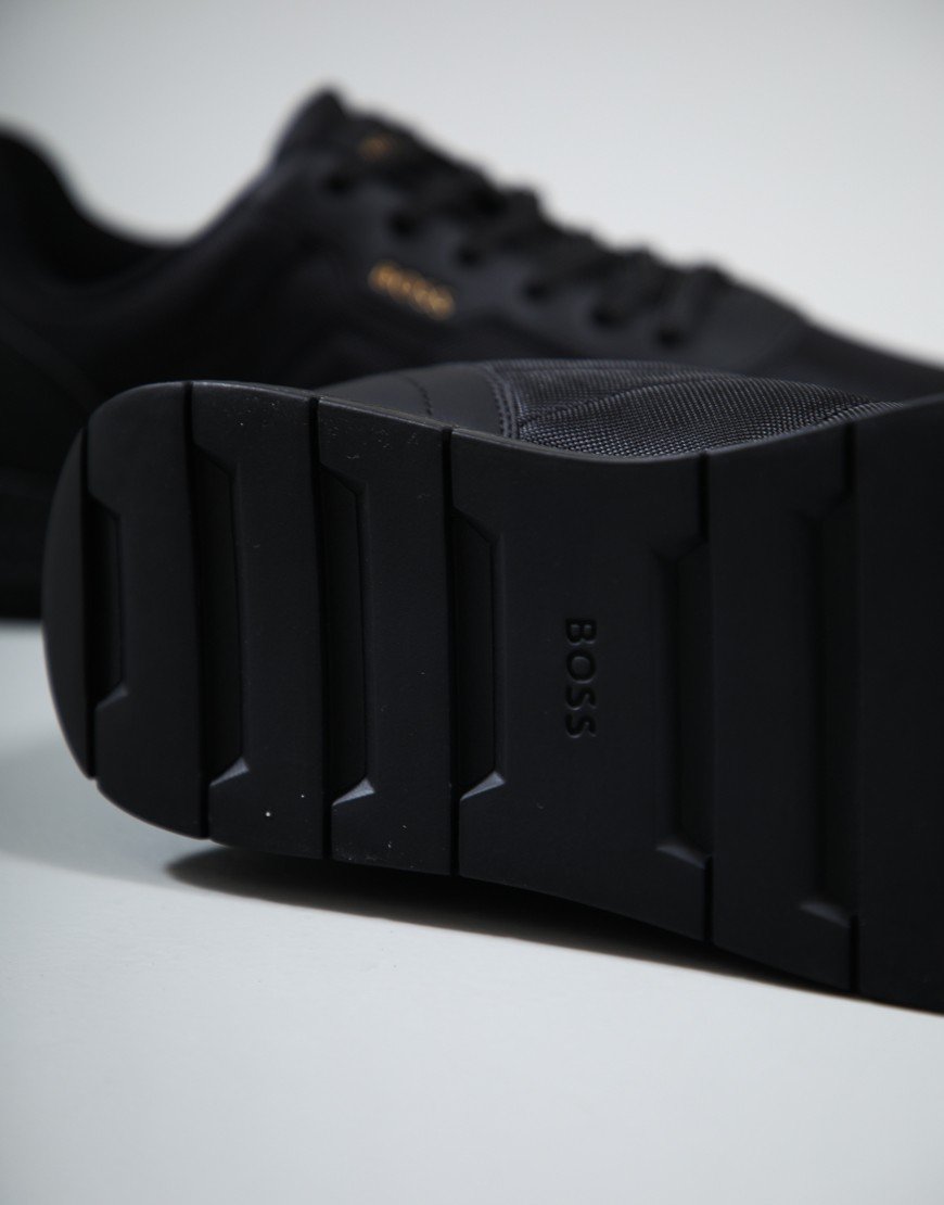 BOSS Titanium Runn NYPUN Trainers Black
