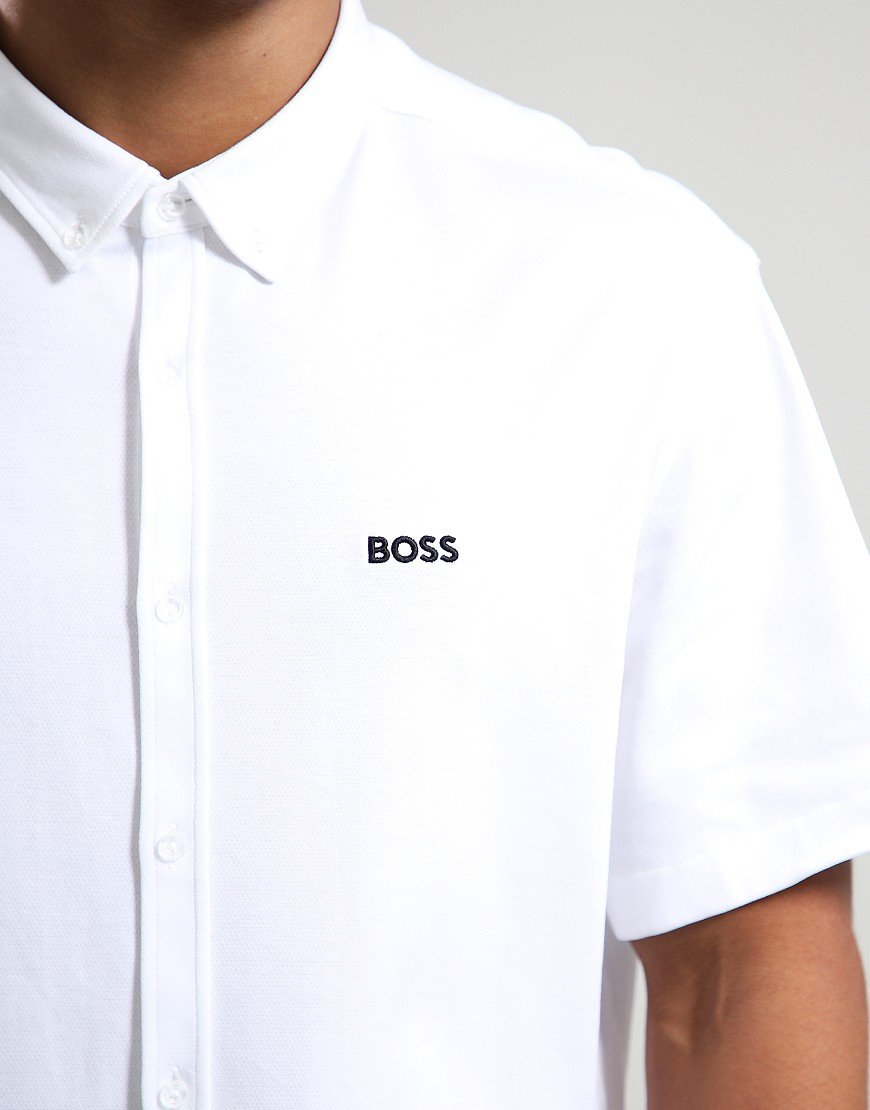 BOSS B_Motion Shirt White BOSS B_Motion Shirt White