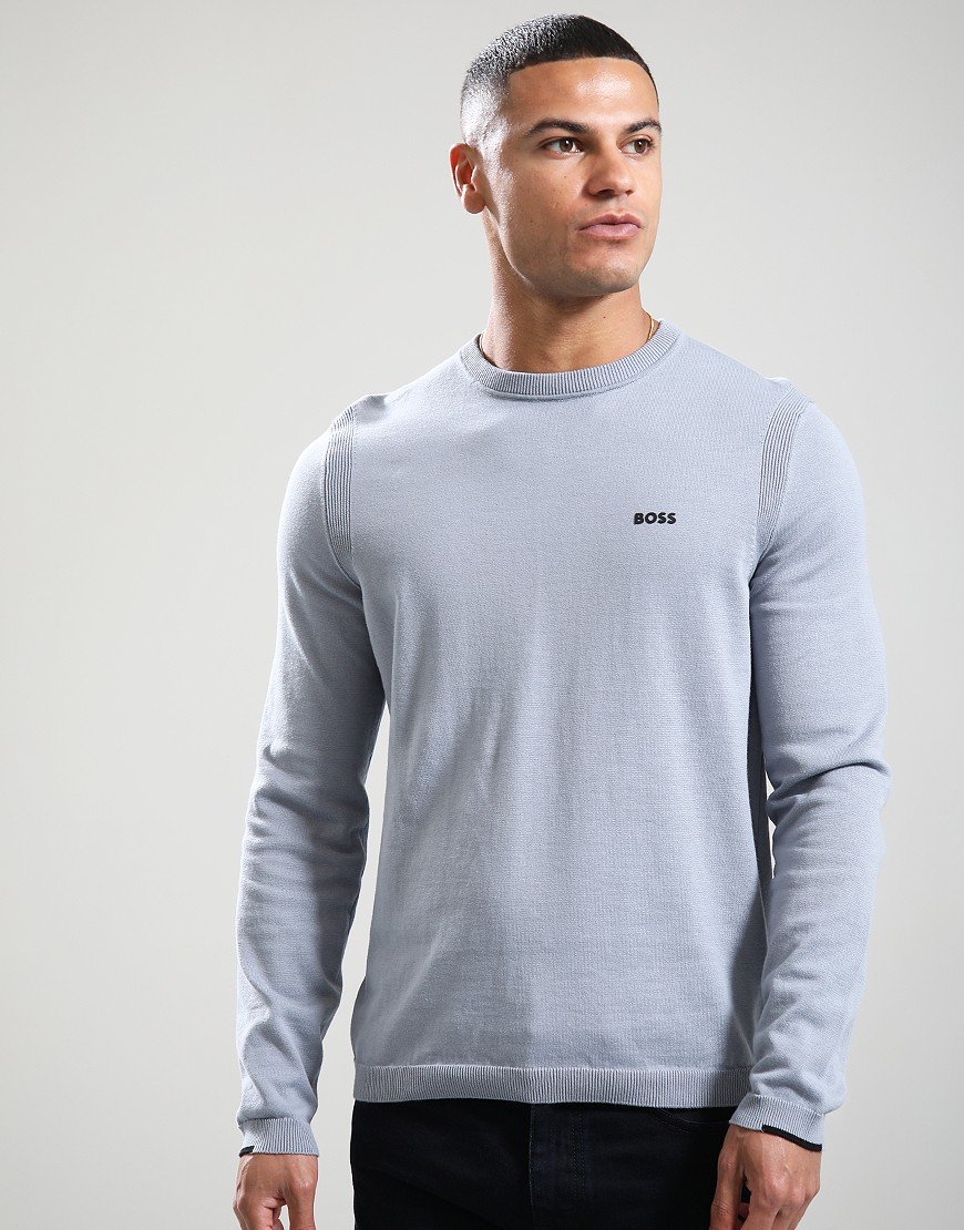 BOSS K-Ever-X Crew Neck Dark Grey