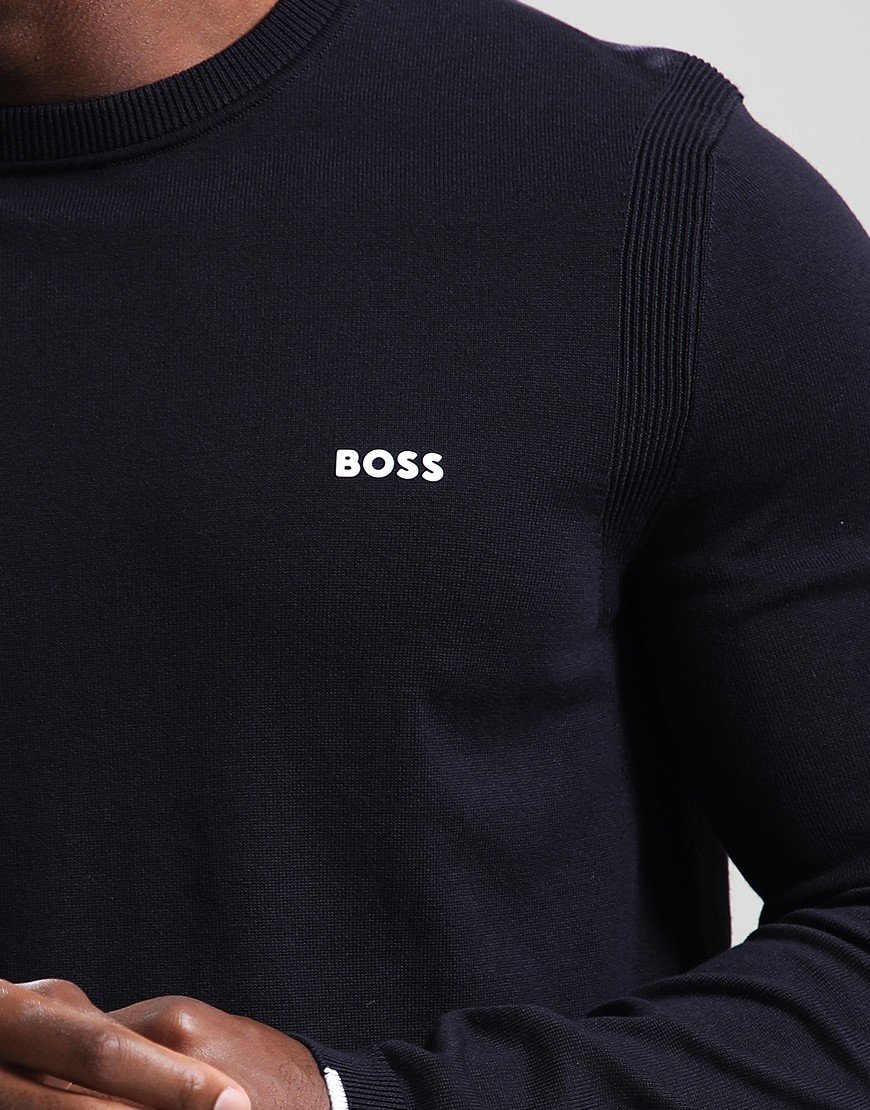 BOSS K_Ever-X Crew Neck Knit Dark Blue