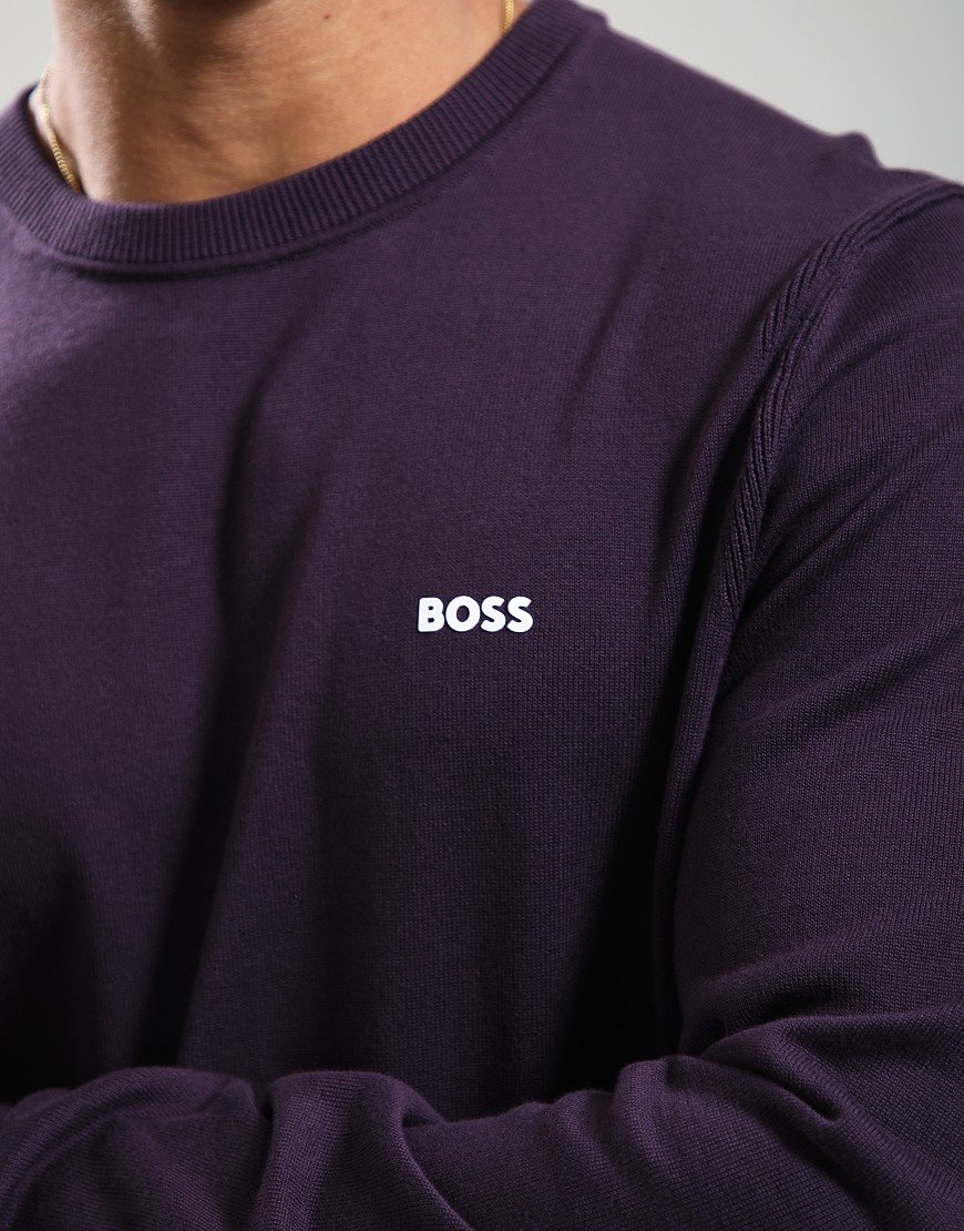 BOSS K_Ever-X Crew Neck Medium Purple