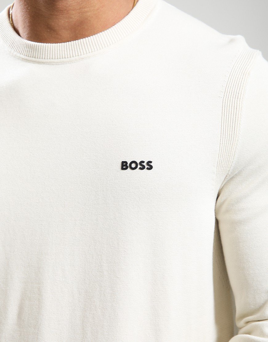 BOSS K_Ever-X Crew Neck Open White