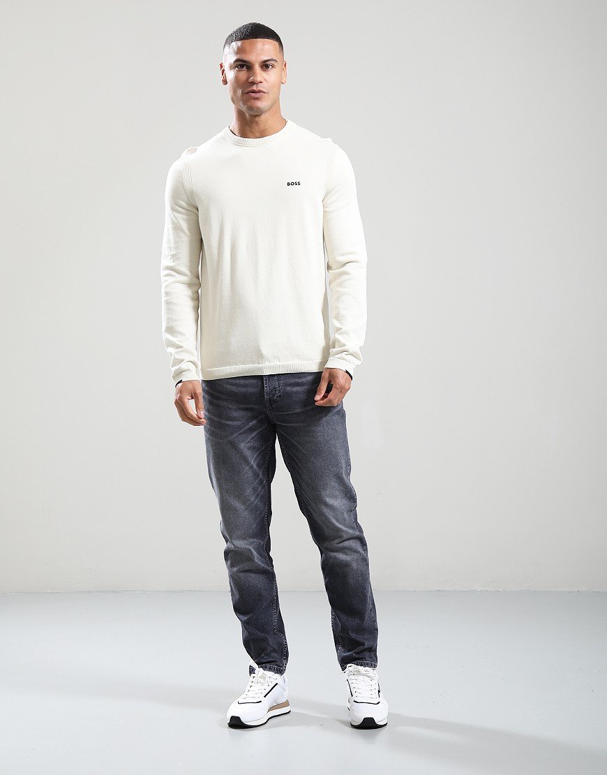 BOSS K_Ever-X Crew Neck Open White