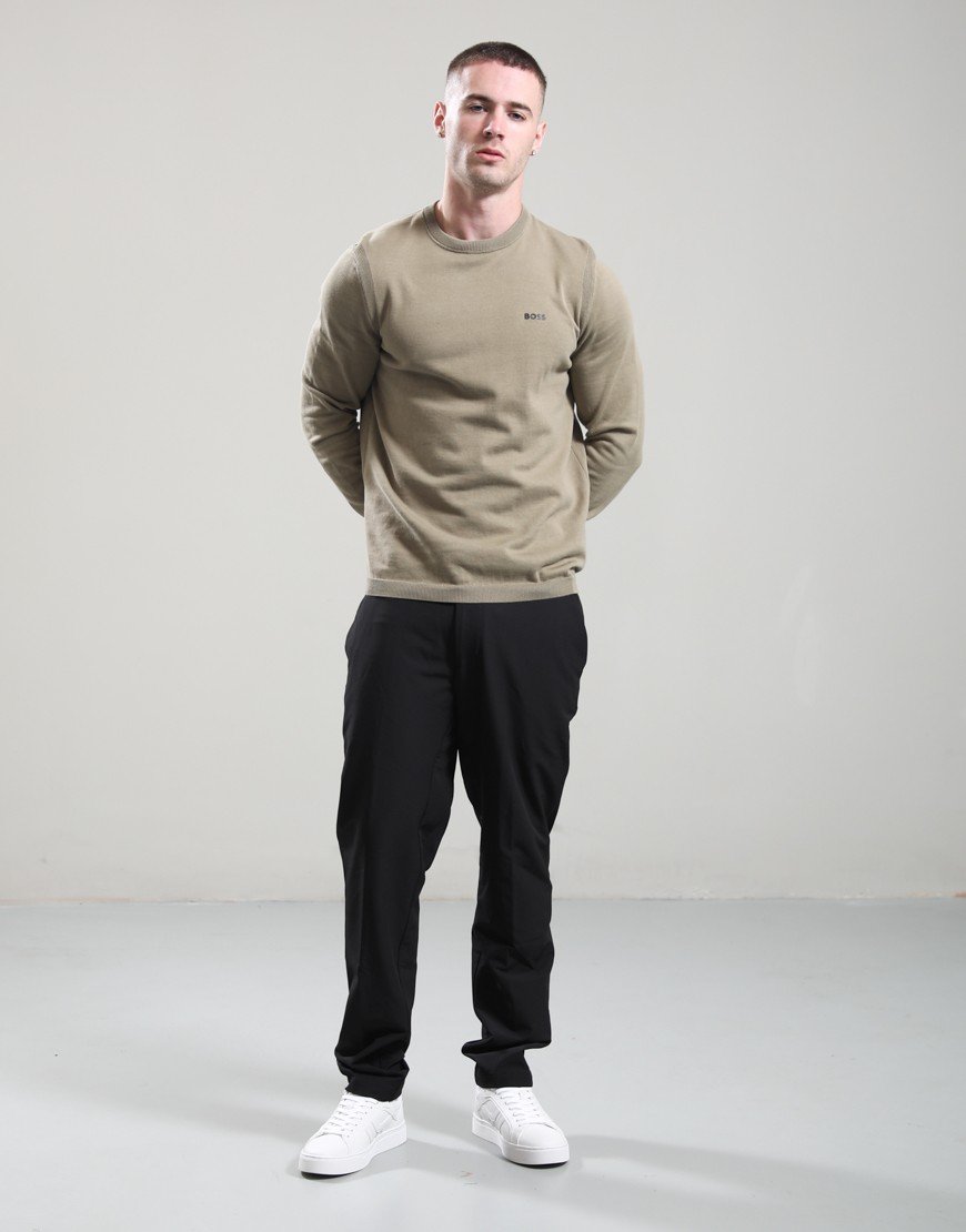 BOSS KN_Ever-X Crew Neck Knit Light/Pastel Green