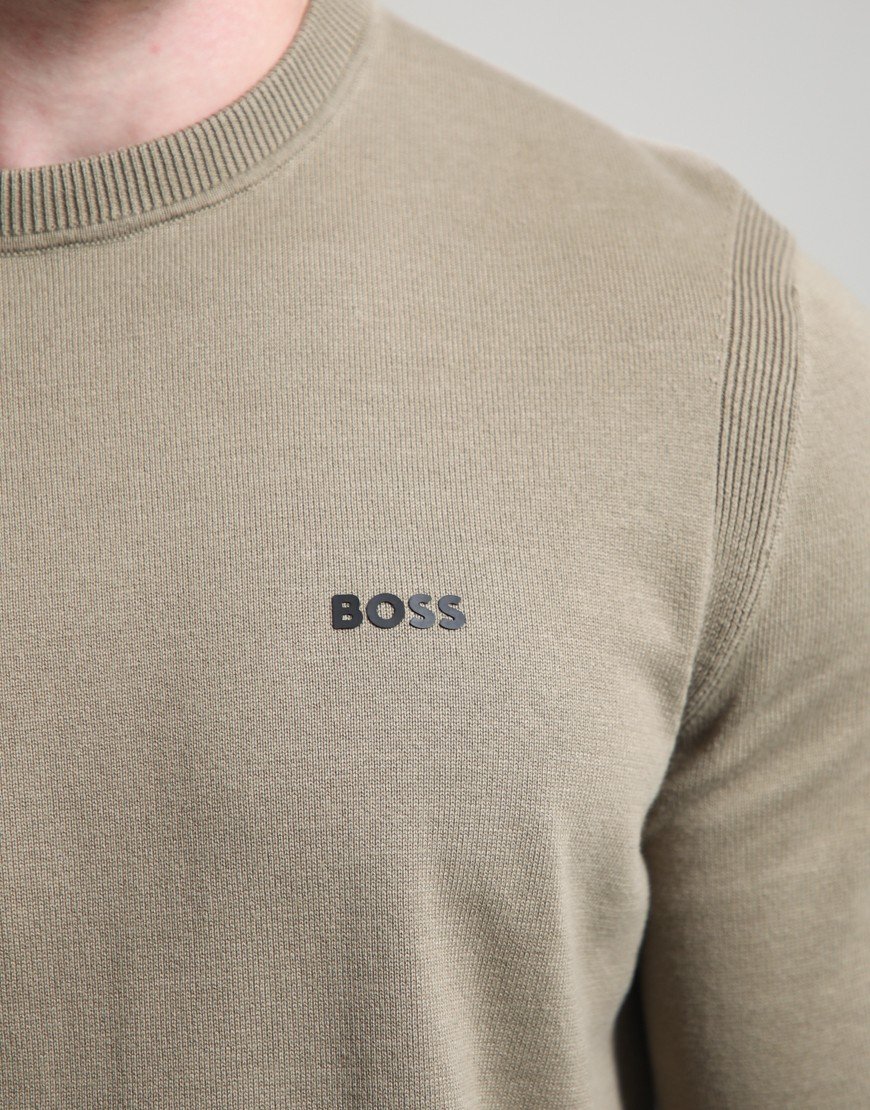 BOSS KN_Ever-X Crew Neck Knit Light/Pastel Green