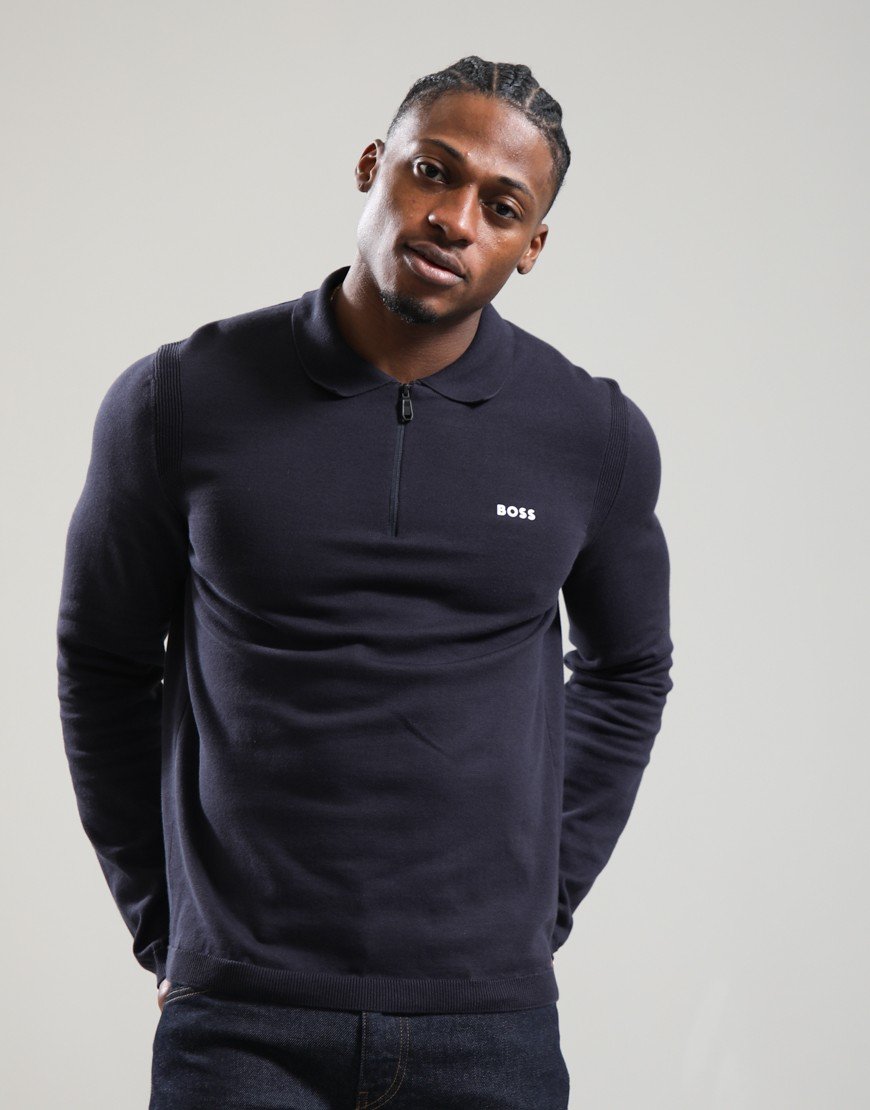 BOSS KN_Ever-X Polo Shirt Dark Blue