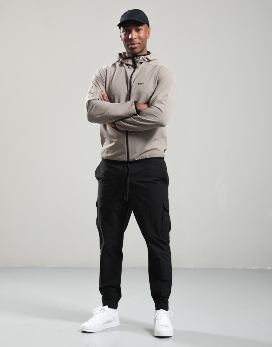 BOSS LW_CommuterPro Hooded Jacket Light/Pastel Green