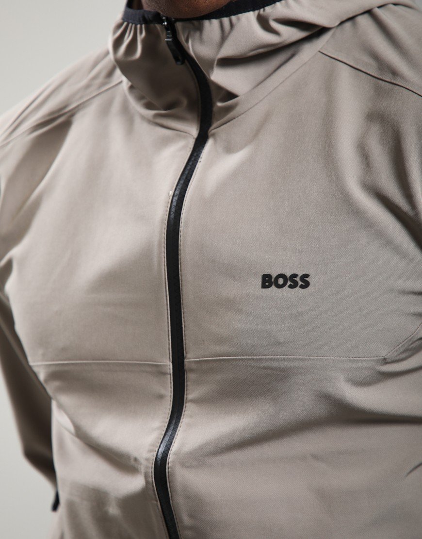 BOSS LW_CommuterPro Hooded Jacket Light/Pastel Green