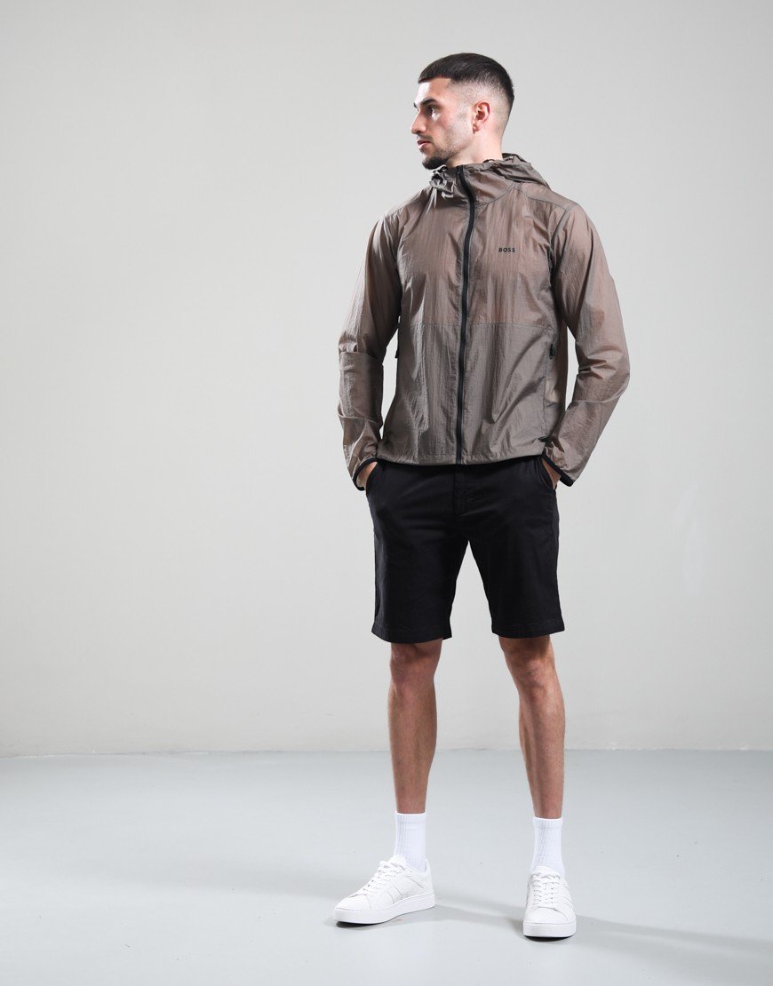 BOSS OW_Airynix Hooded Jacket Light Pastel Green