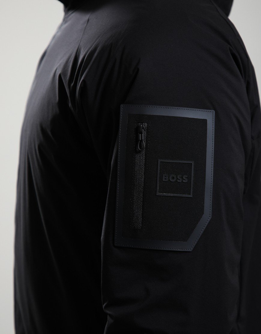 BOSS OW_Lite-X Hooded Jacket Black