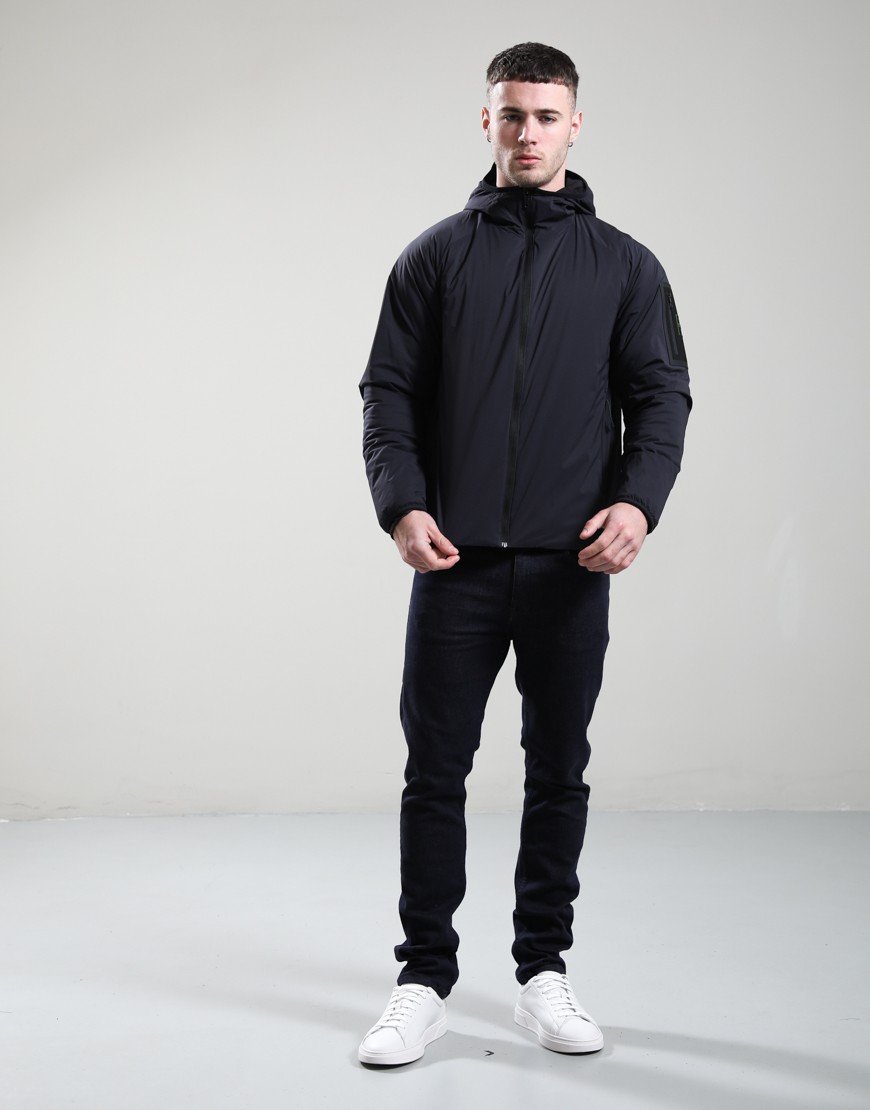 BOSS OW_Lite-X Hooded Jacket Dark Blue