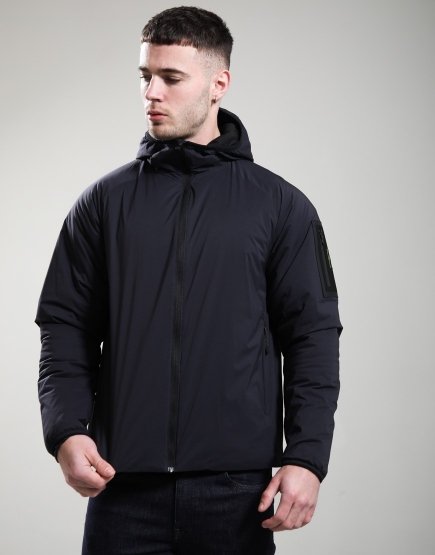 BOSS OW_Lite-X Hooded Jacket Dark Blue