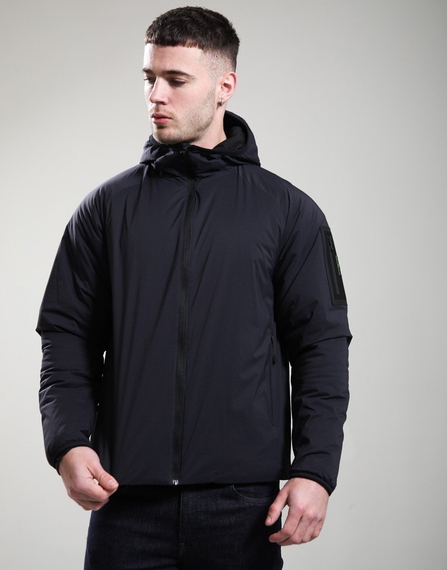 BOSS OW_Lite-X Hooded Jacket Dark Blue