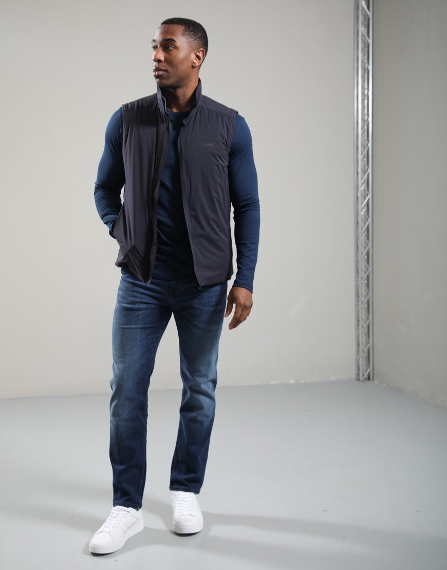 BOSS OW_Lite-X Vest Dark Blue