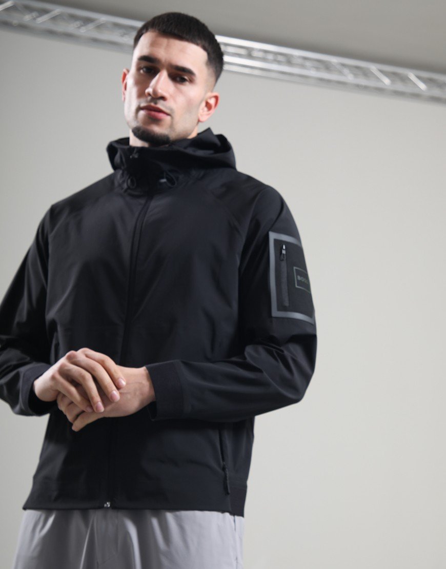 BOSS OW_Terrace JT Hooded Jacket Black