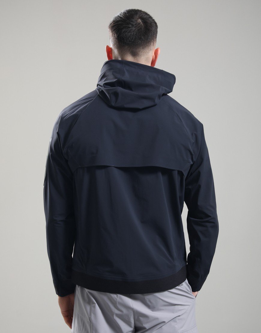 BOSS OW_Terrace JT Hooded Jacket Dark Blue