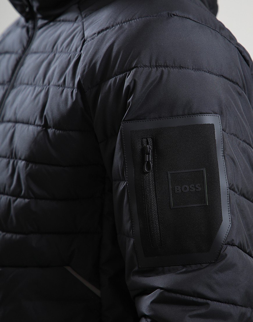 BOSS OW_Urbanex Hooded Jacket Dark Blue BOSS OW_Urbanex Hooded Jacket Dark Blue