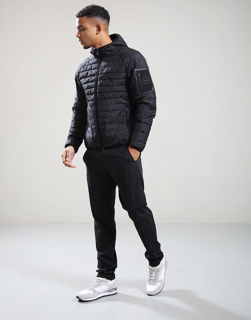 BOSS OW_Urbanex Hooded Jacket Dark Blue BOSS OW_Urbanex Hooded Jacket Dark Blue