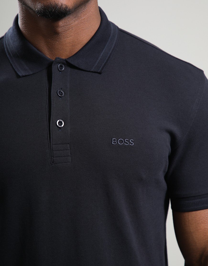 BOSS Paddy Polo Shirt Dark Blue