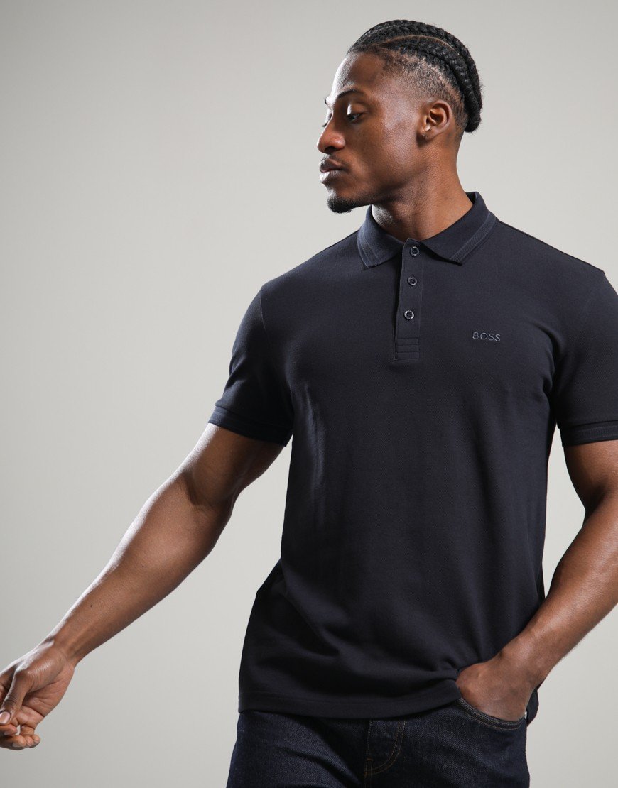 BOSS Paddy Polo Shirt Dark Blue