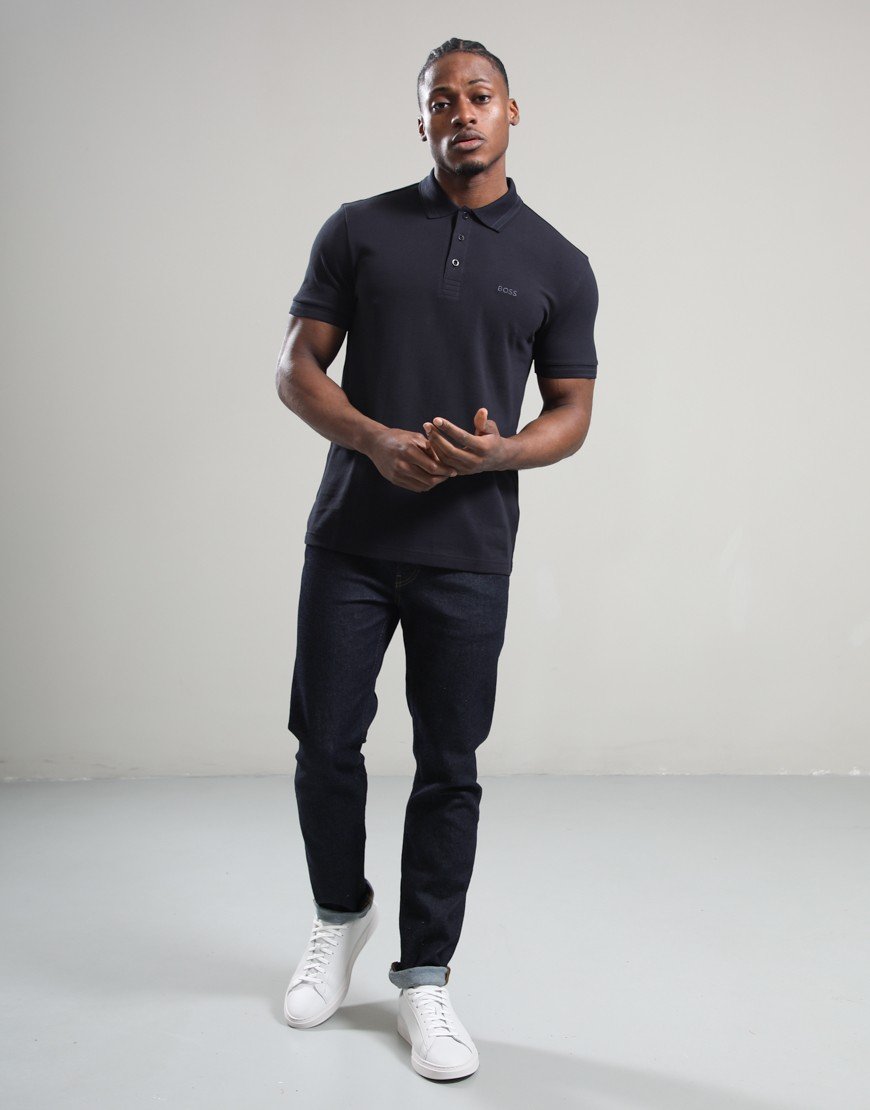 BOSS Paddy Polo Shirt Dark Blue