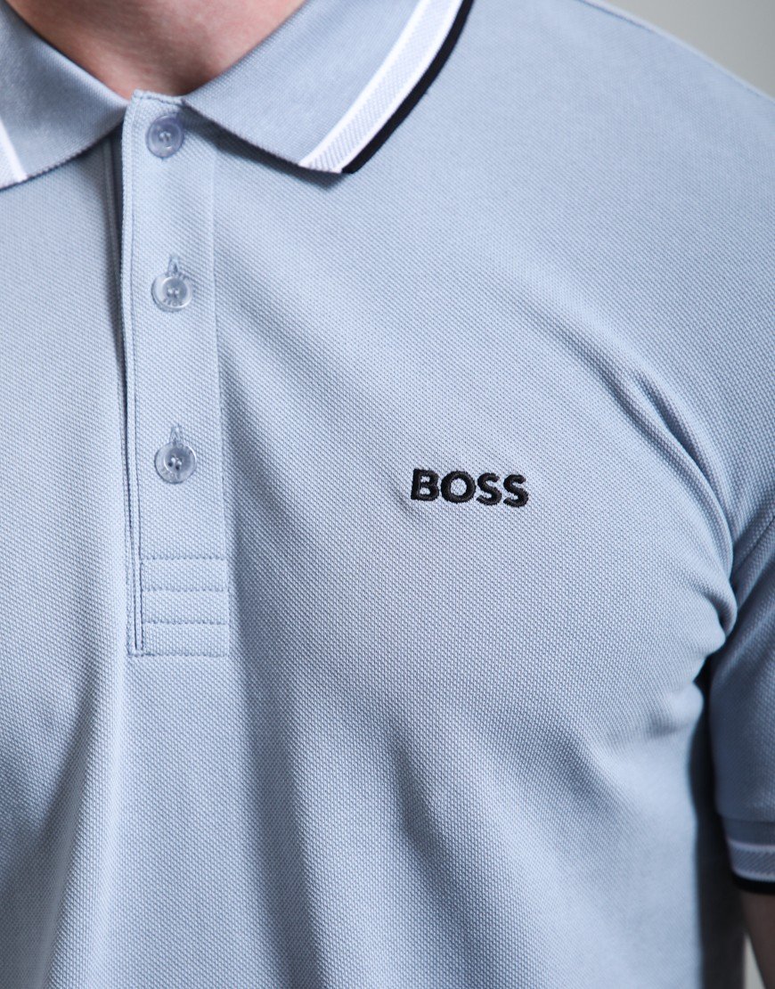 BOSS Paddy Polo Shirt Dark Grey