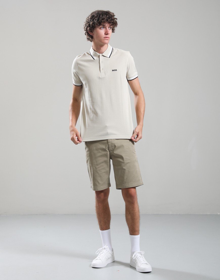 Boss Paddy Polo Shirt Light Beige