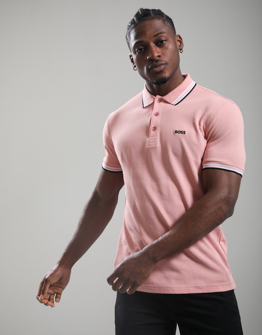 BOSS Paddy Polo Shirt Light/Pastel Pink