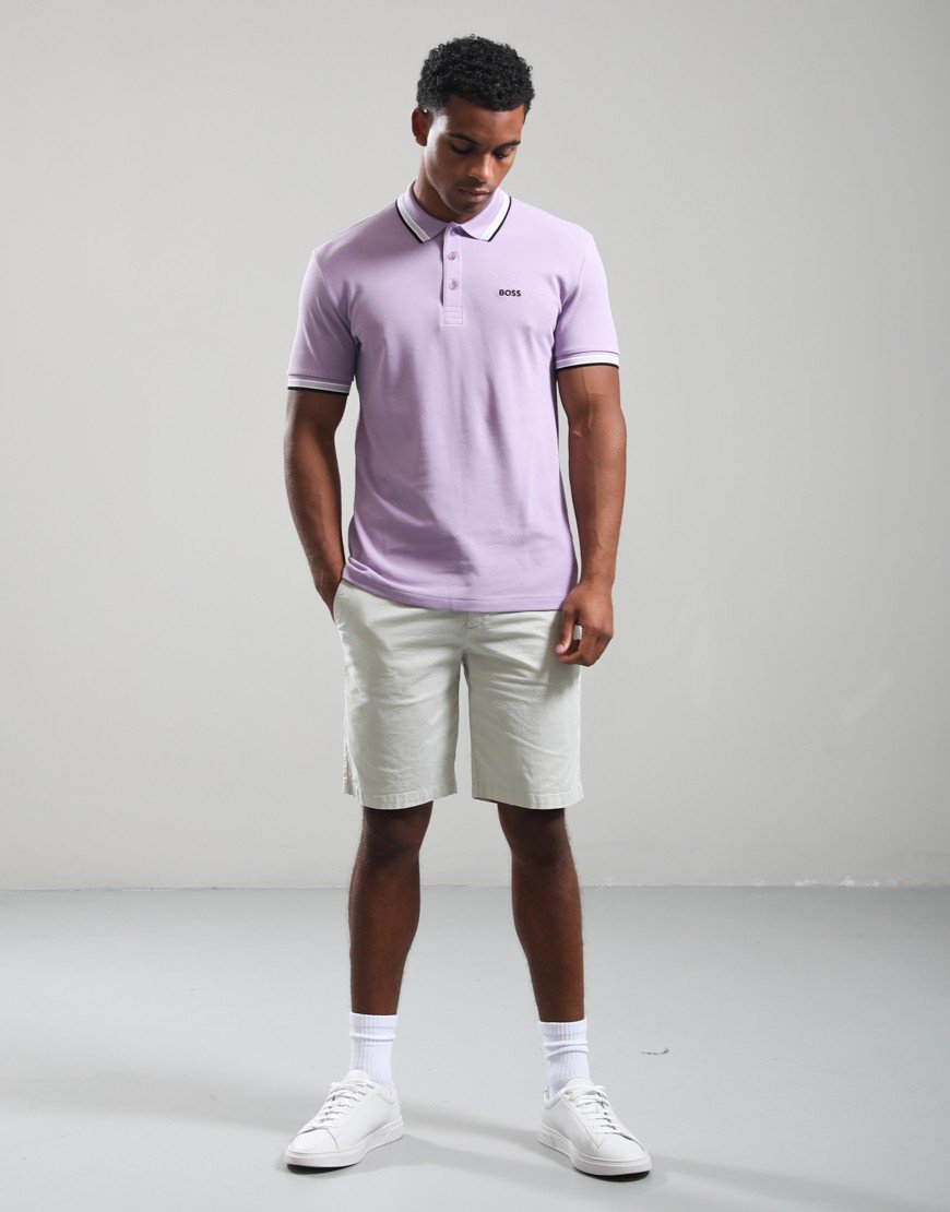 BOSS Paddy Polo Shirt Light/Pastel Purple