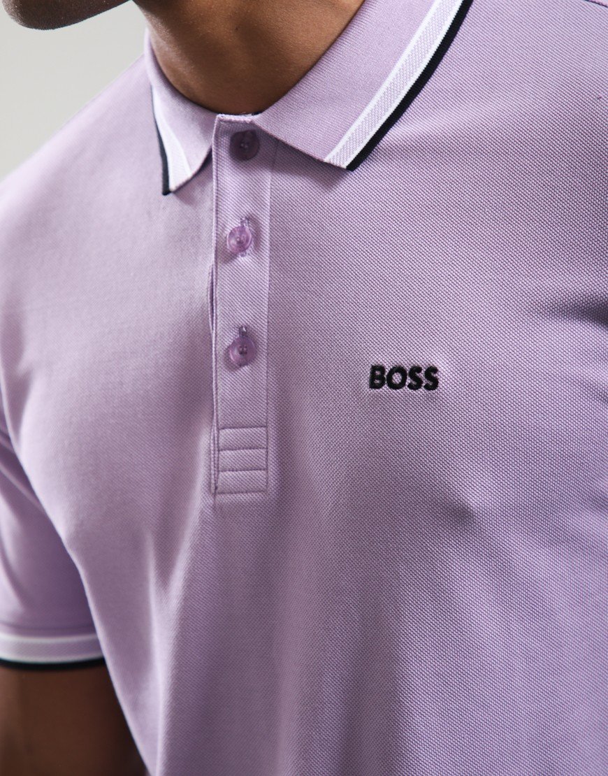 BOSS Paddy Polo Shirt Light/Pastel Purple