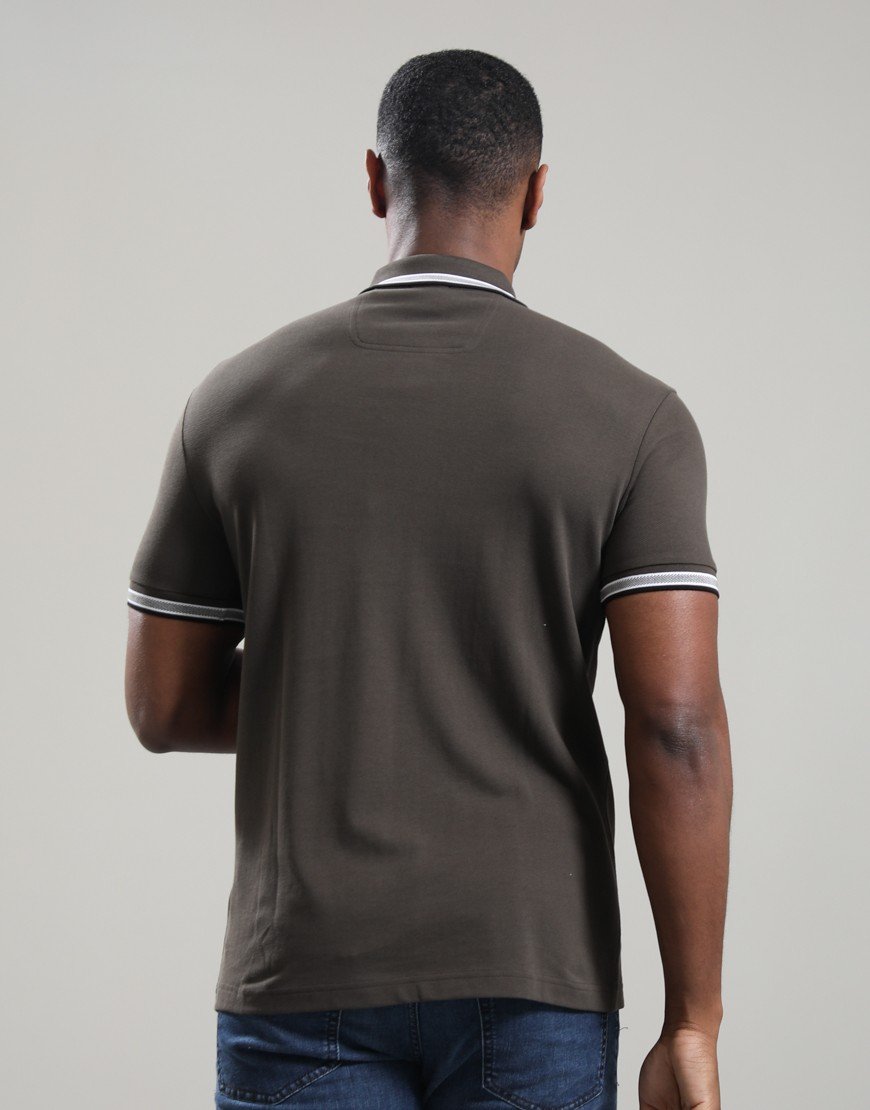 BOSS Paddy Polo Shirt Open Beige