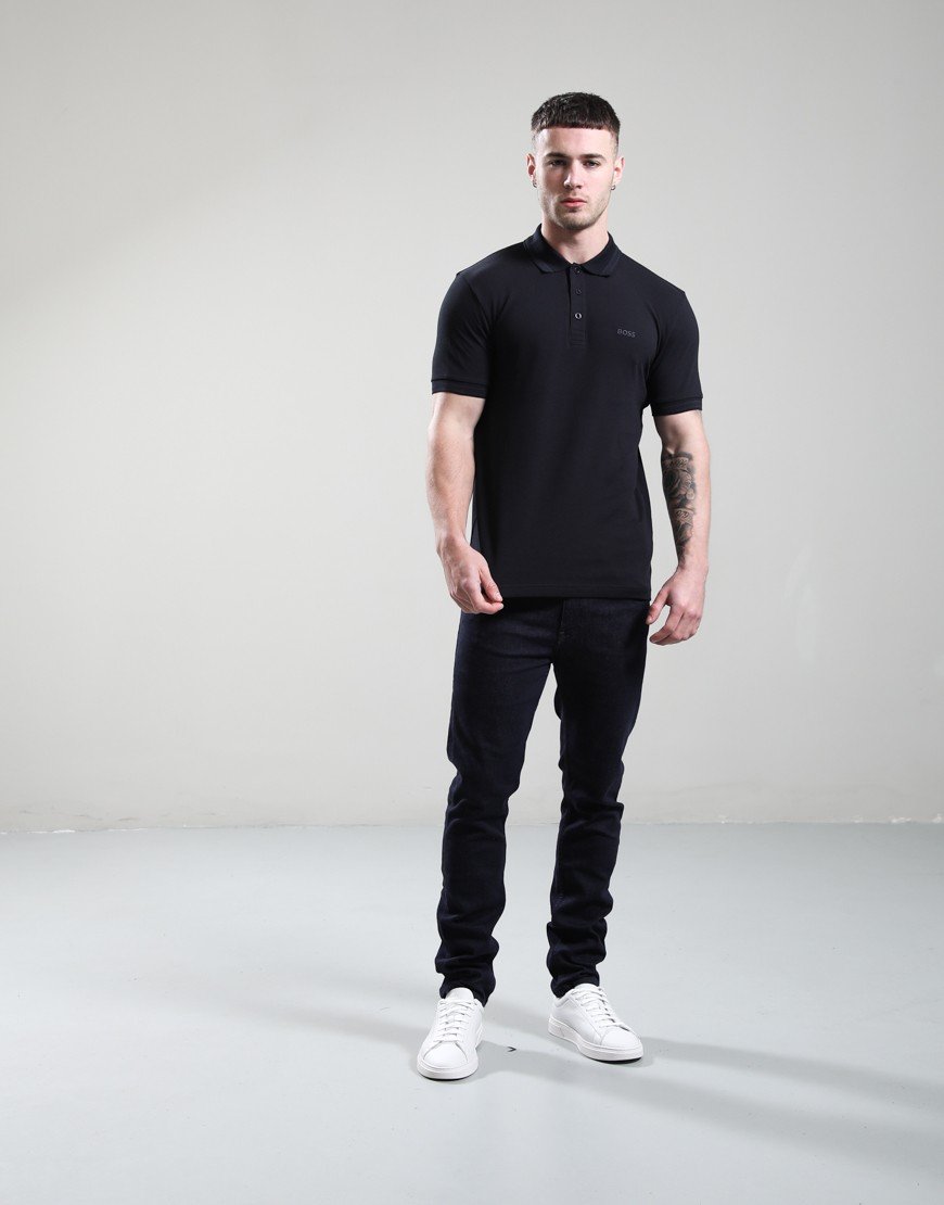 BOSS Paddy Polo Shirt Dark Blue