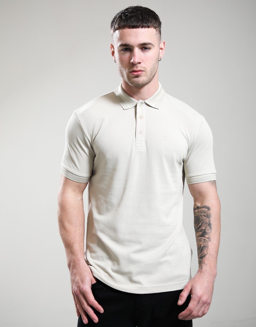 BOSS Paddy Polo Shirt Light Beige