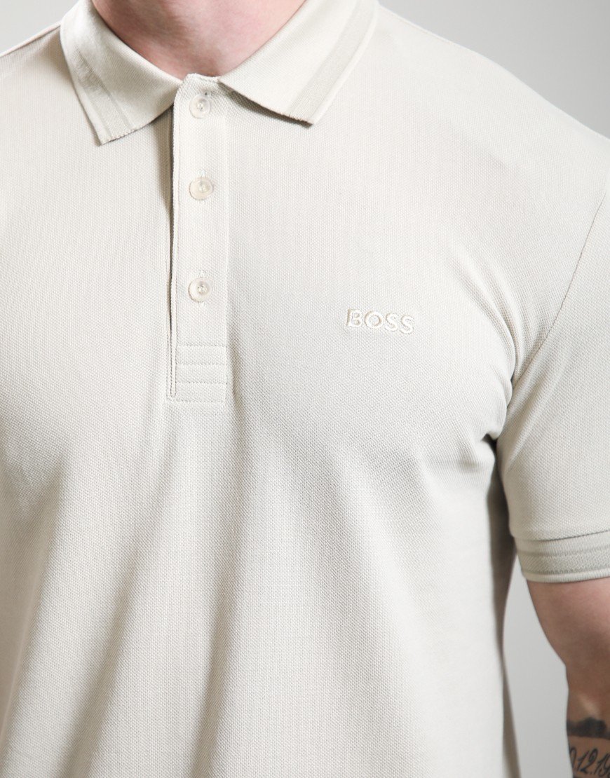 BOSS Paddy Polo Shirt Light Beige