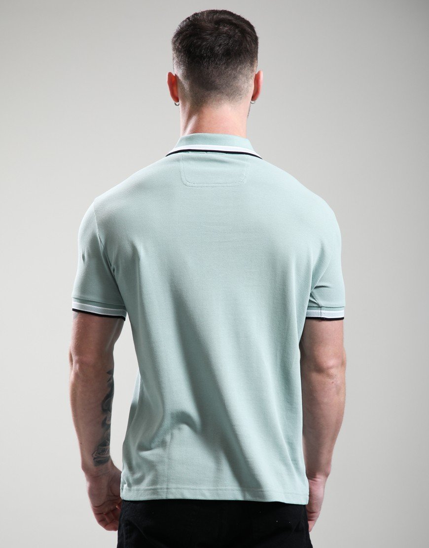 BOSS Paddy Polo Shirt Open Green
