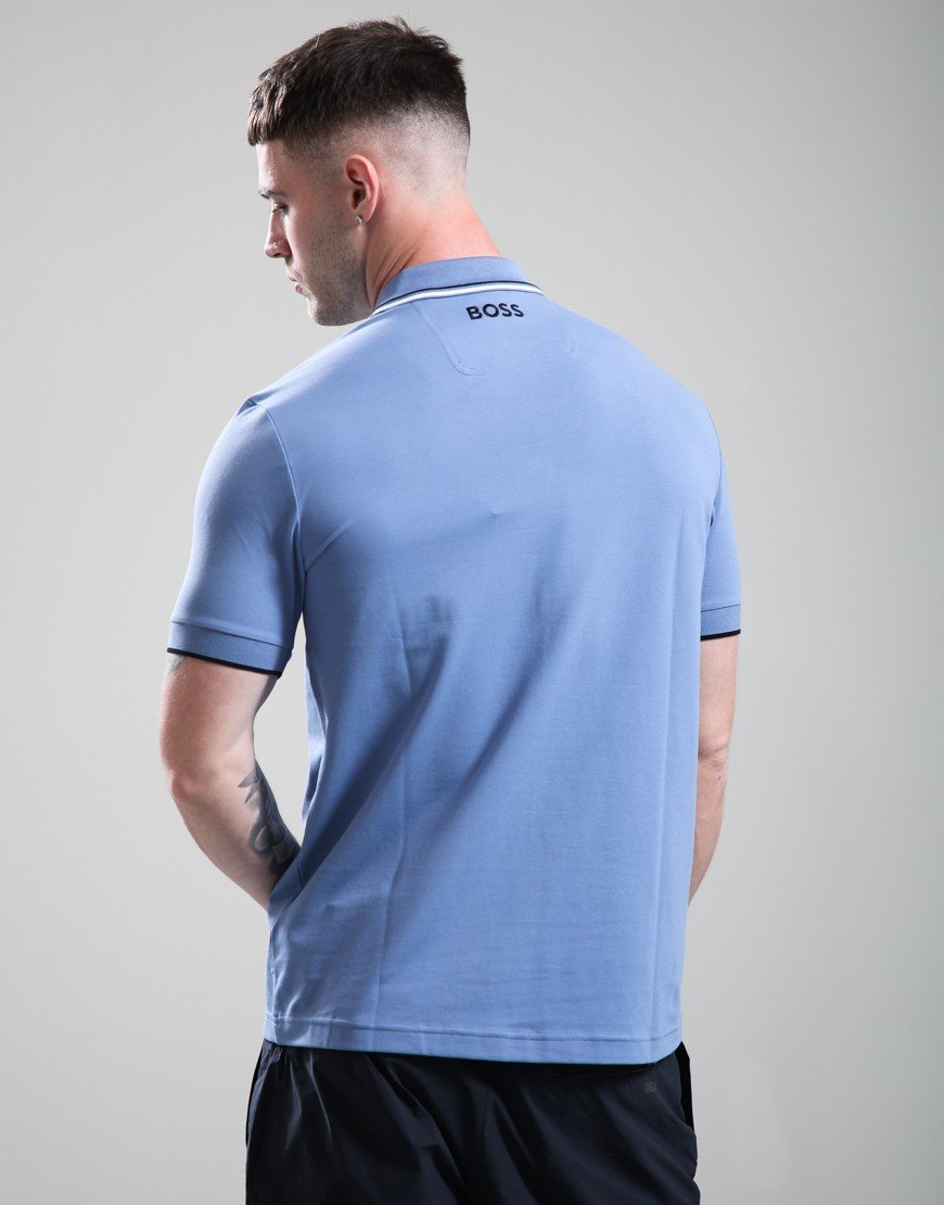 BOSS Paddy Polo Shirt Light Pastel Blue