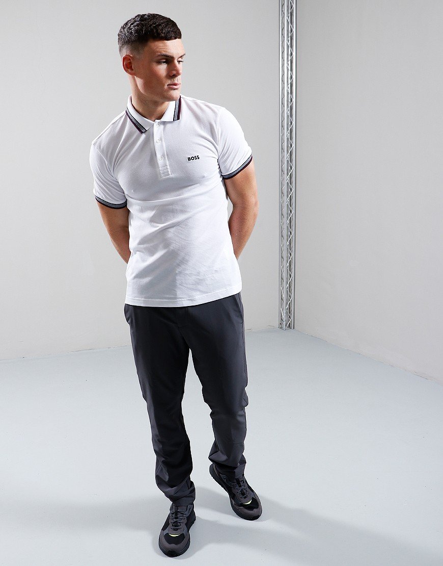 BOSS Paddy Polo Shirt Natural