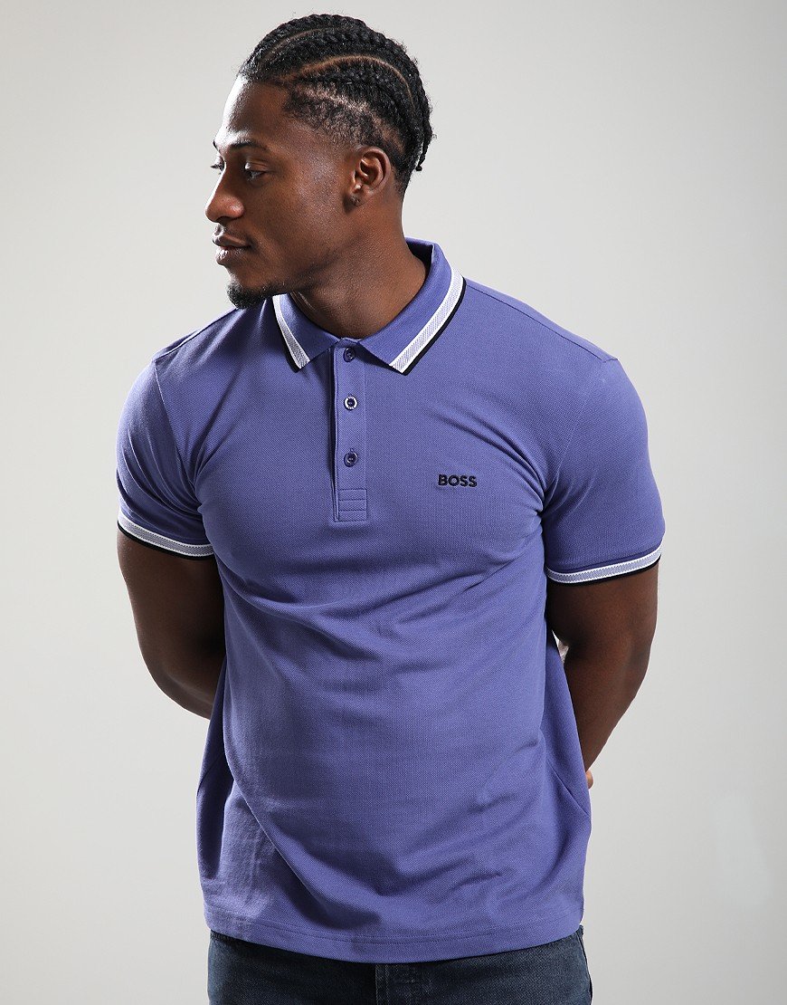 BOSS Paddy Polo Shirt Navy